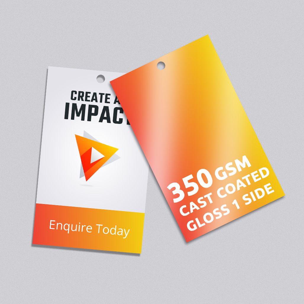 350gsm Cast Coated Artboard Gloss Cello One Side